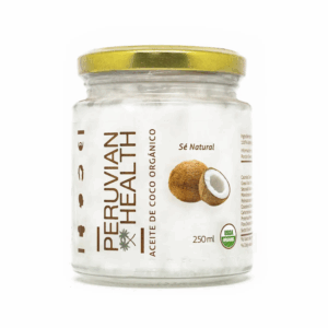 ACEITE DE COCO ORGÁNICO X 250ML PERUVIAN HEALTH
