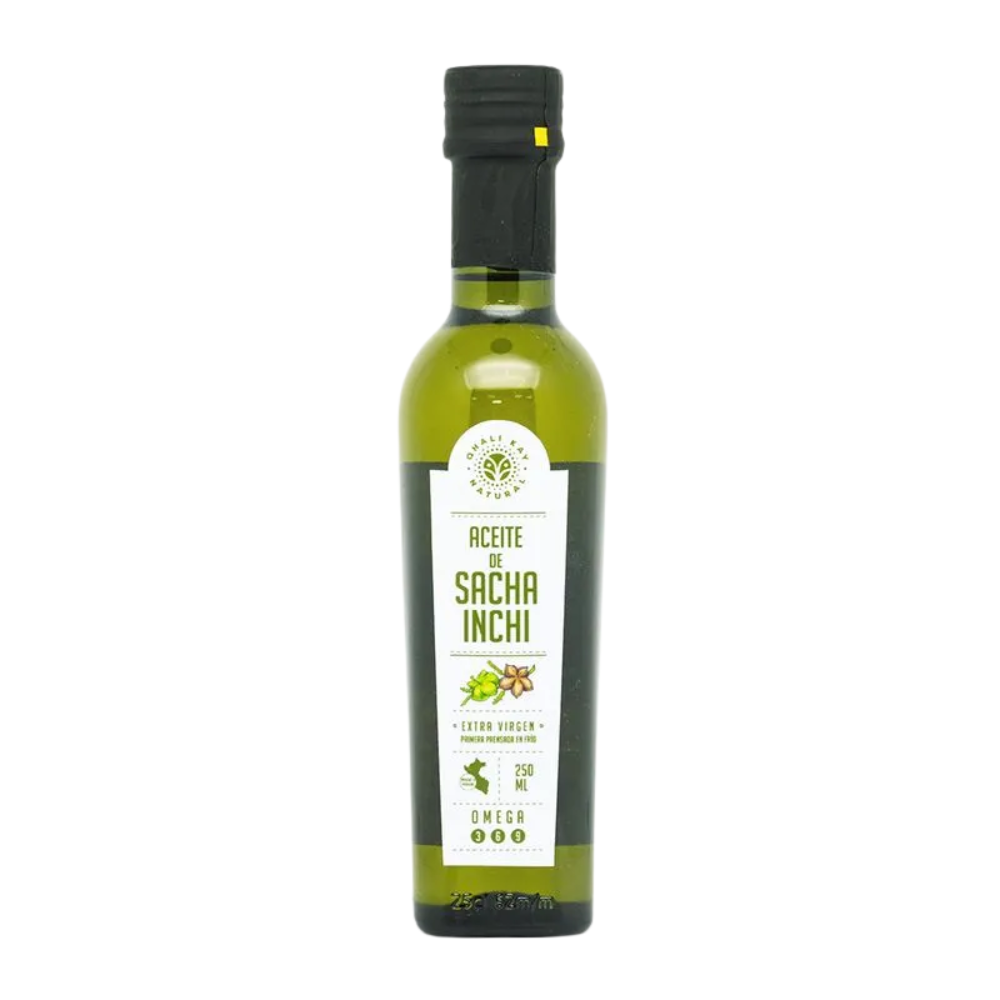 ACEITE DE SACHA INCHI EXTRA VIRGEN X 250ML QHALI KAY