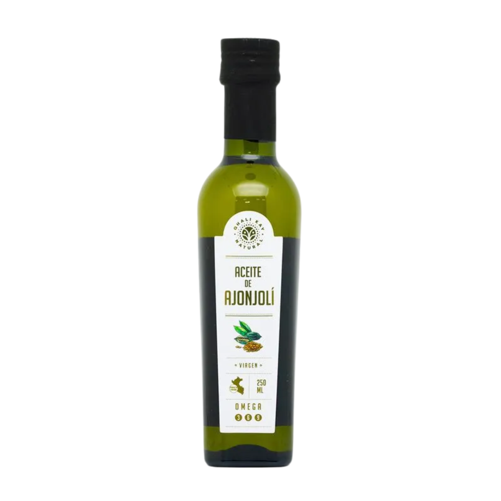 ACEITE DE AJONJOÍ VIRGEN X 250ML QHALI KAY