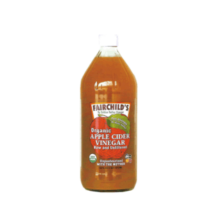 VINAGRE DE SIDRA DE MANZANA ORGÁNICA X 473ML FAIRCHILD'S