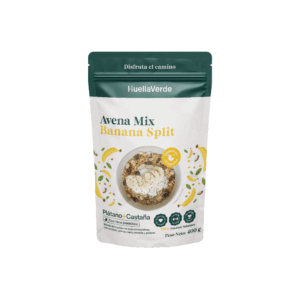 AVENA MIX BANANA SPLIT X 400GR HUELLA VERDE