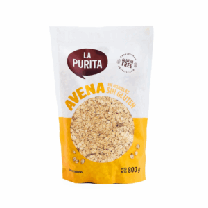 AVENA EN HOJUELAS GLUTEN FREE X 800GR LA PURITA