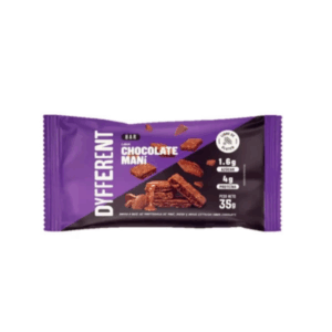 BARRA CHOCOLATE MANTEQUILLA DE MANI X 35 GR DYFFERENT