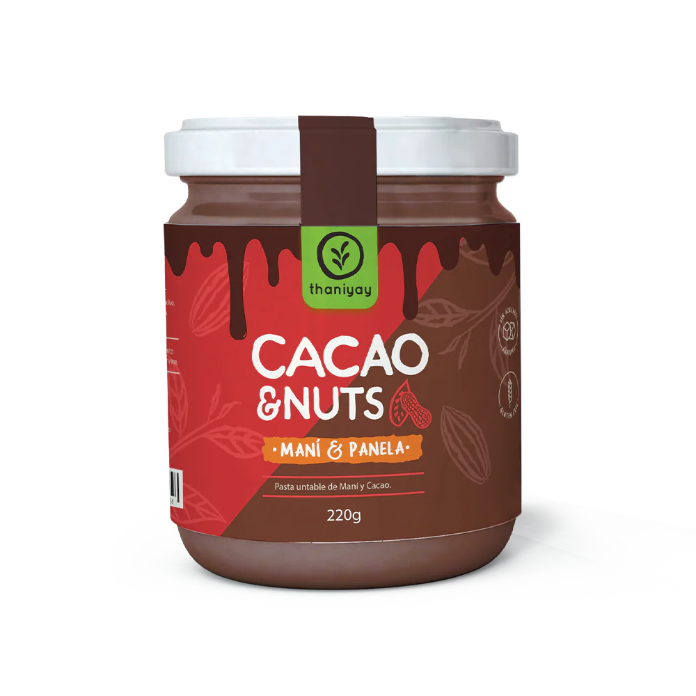 CACAO & NUTS MANI Y PANELA X 220GR THANIYAY