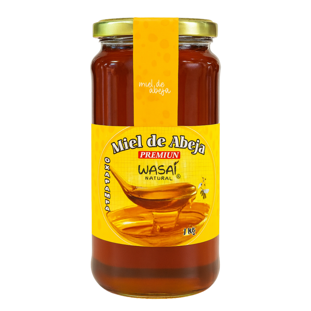 MIEL DE ABEJA PREMIUM X 1KG WASAI