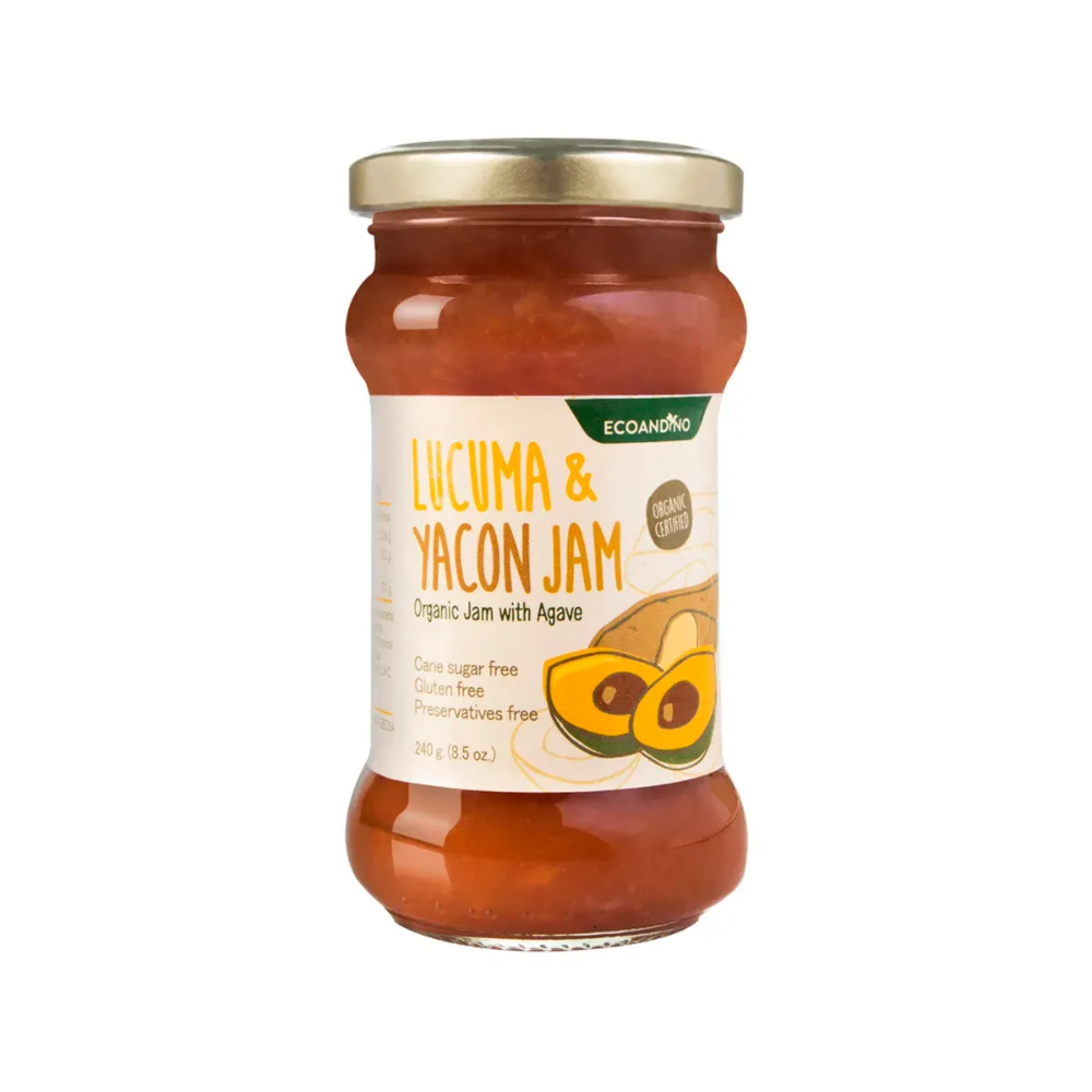 MERMELADA ORGANICA LUCUMA X 240GR ECOANDINO