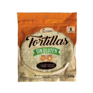 TORTILLA SIN GLUTEN PACK 6UND X 210GR MOLINOS DEL MUNDO