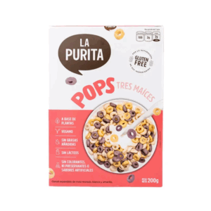 CEREAL POPS 3 MAICES X 200GR LA PURITA