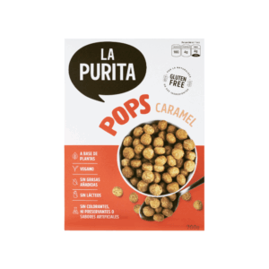CEREAL POPS CARAMEL X 200GR LA PURITA