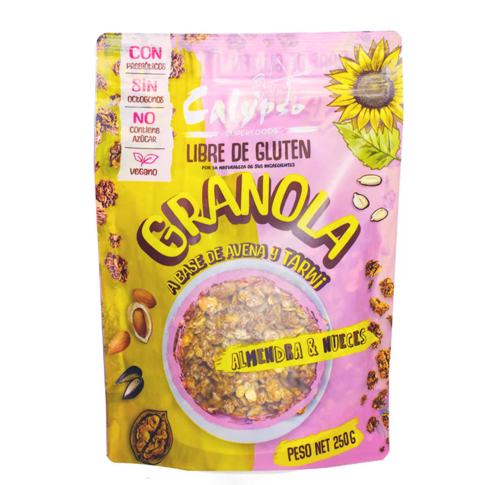 GRANOLA GLUTEN FREE AVENA Y TARWI X 250GR CALYPSO