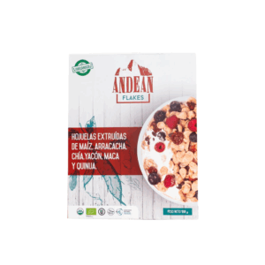 ANDEAN FLAKES (MAIZ/ ARRACACHA/ CHIA/ YACON/ MACA Y QUINUA) X 180GR ECOANDINO