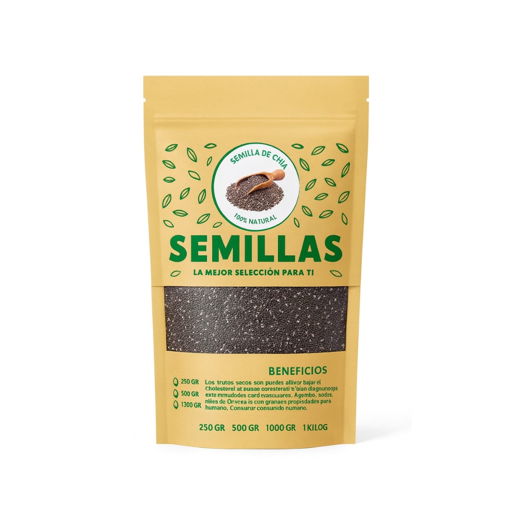 CHIA NEGRA POR GRAMOS