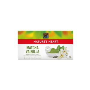 TE MATCHA CON VAINILLA X 20 FILTRANTES NATURES HEART
