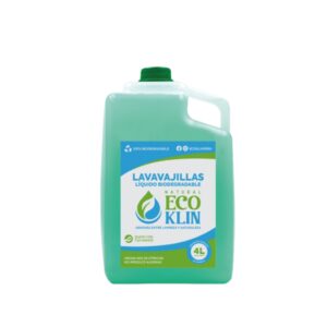 LAVAVAJILLA LIQUIDO BIODEGRADABLE 4 LITROS ECOKLIN
