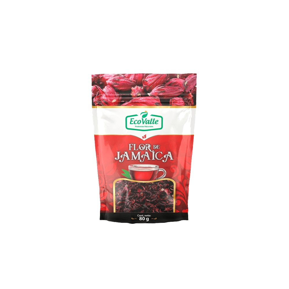 FLOR DE JAMAICA ECOVALLE X 80 GR
