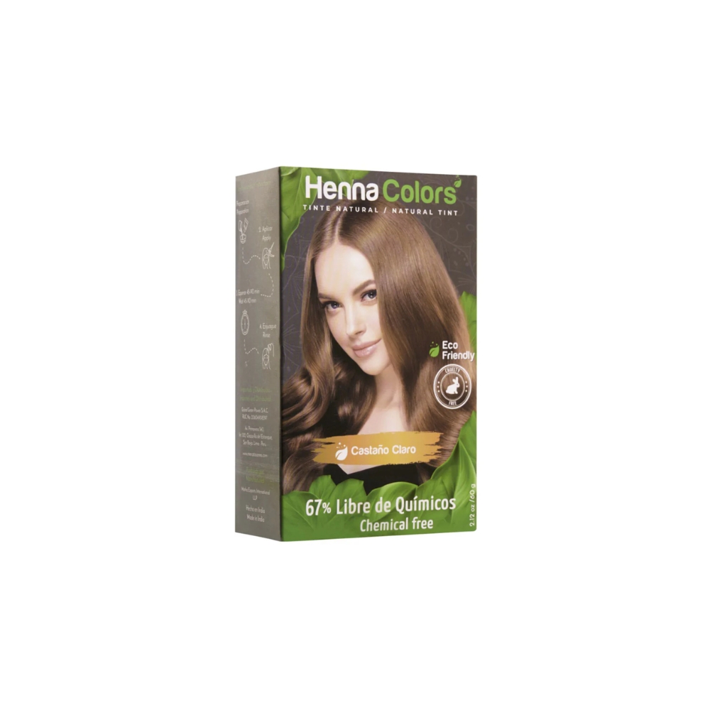 TINTE 67% NATURAL CASTAÑO CLARO 60 GR