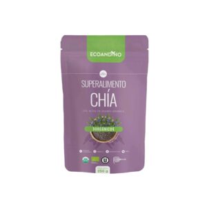 SEMILLAS DE CHIA ORGANICA ECOANDINO X 250 GR