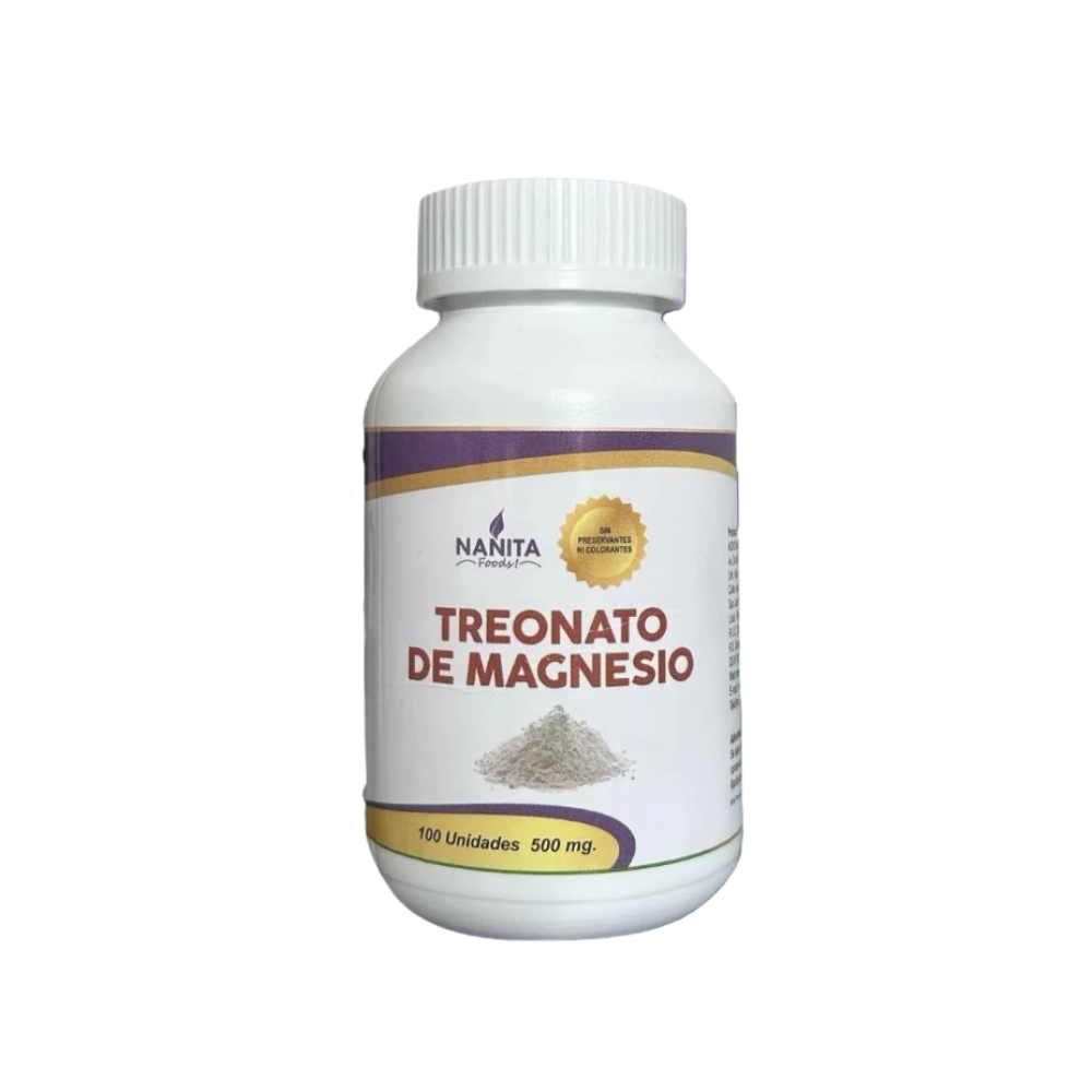 TREONATO DE MAGNESIO 500MG NANITA FOODS