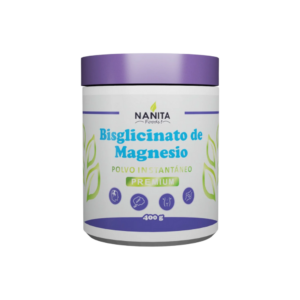 BISGLICINATO DE MAGNESIO PREMIUM 400GR NANITA FOODS
