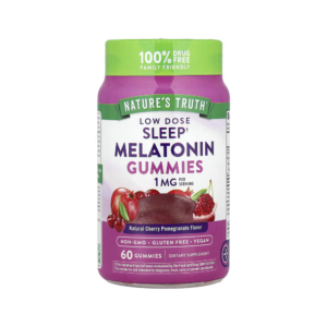 LOW DOSE SLEEP MELATONIN GUMMIES 1MG X 60 GOMITAS NATURE'S TRUTH