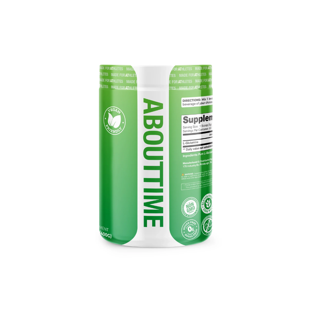 L-GLUTAMINE UNFLAVORED 400 GR ABOUTTIME