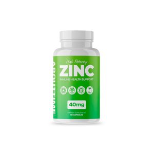 HIGH POTENCY ZINC IMMUNE HEATH SUPPORT 40MG ABOUTTIME