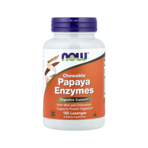 CHEWABLE PAPAYA ENZYMES DIGESTIVE SUPPORT X 180 SOFTGELS NOW