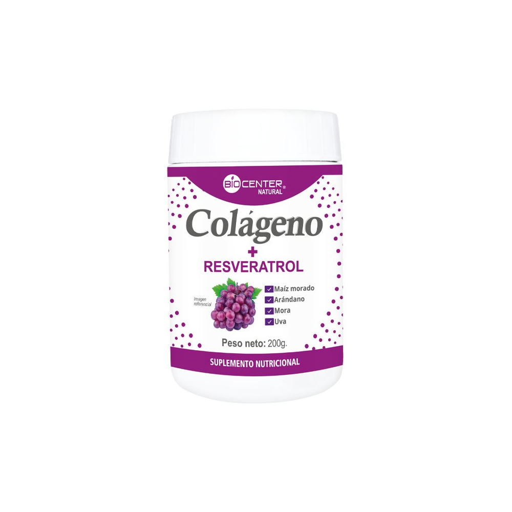 COLAGENO + RESVERATROL X 500GR BIOCENTER
