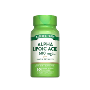 ACIDO ALPHA LIPOICO 600MG + BIOTINA X 60 CAPSULAS NATURES TRUTH