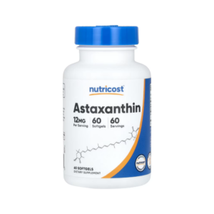 ASTAXANTHIN SOFTGELS 12MG X 60 CAPSULAS NUTRICOST