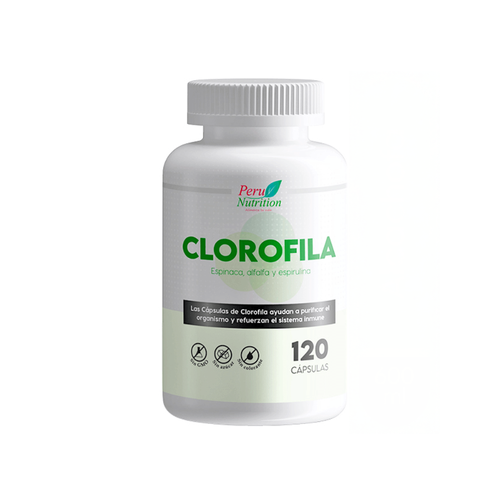 CLOROFILA PERU NUTRITION 120 CAPS