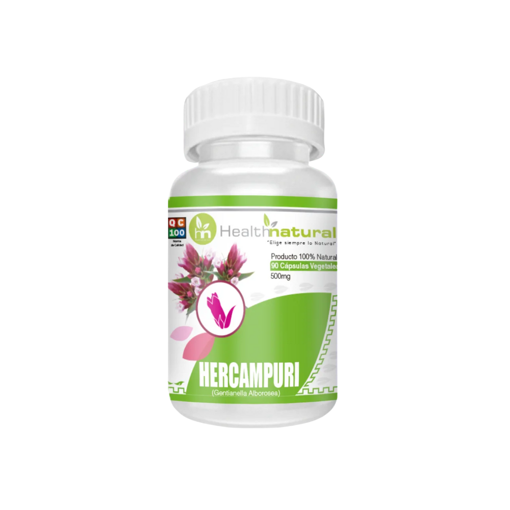 HERCAMPURI X 90 CAPSULAS VEGETALES DE 500MG HEALTH NATURAL