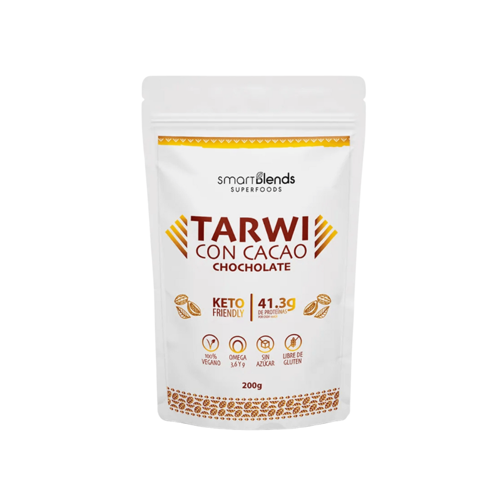PROTEINA DE TARWI CON CACAO EN POLVO SMART BLENDS X 200GR