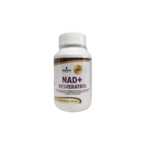 NAD + RESVERATROL 100 CAPSULAS X 500GR NANITA FOODS